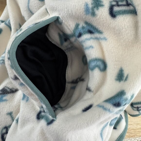 Jack Sage Lifty Ivory Fleece Pullover Womens XL Quarter Zip Ski NWT FS-1420 - Picture 6 of 10